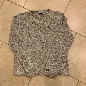 Columbia grey sweater, women’s small